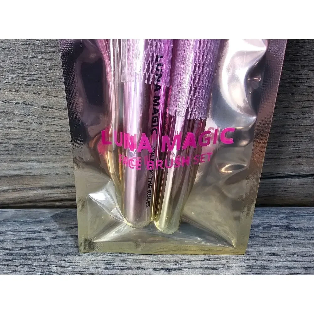 Luna Magic 2 Piece Face Brush Set Glow Up And Blend The Rules